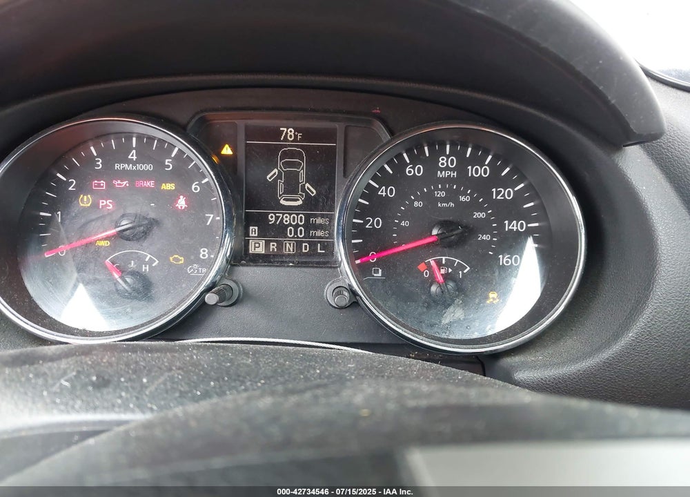 2015 NISSAN ROGUE VIN: JN8AS5MV8FW757160