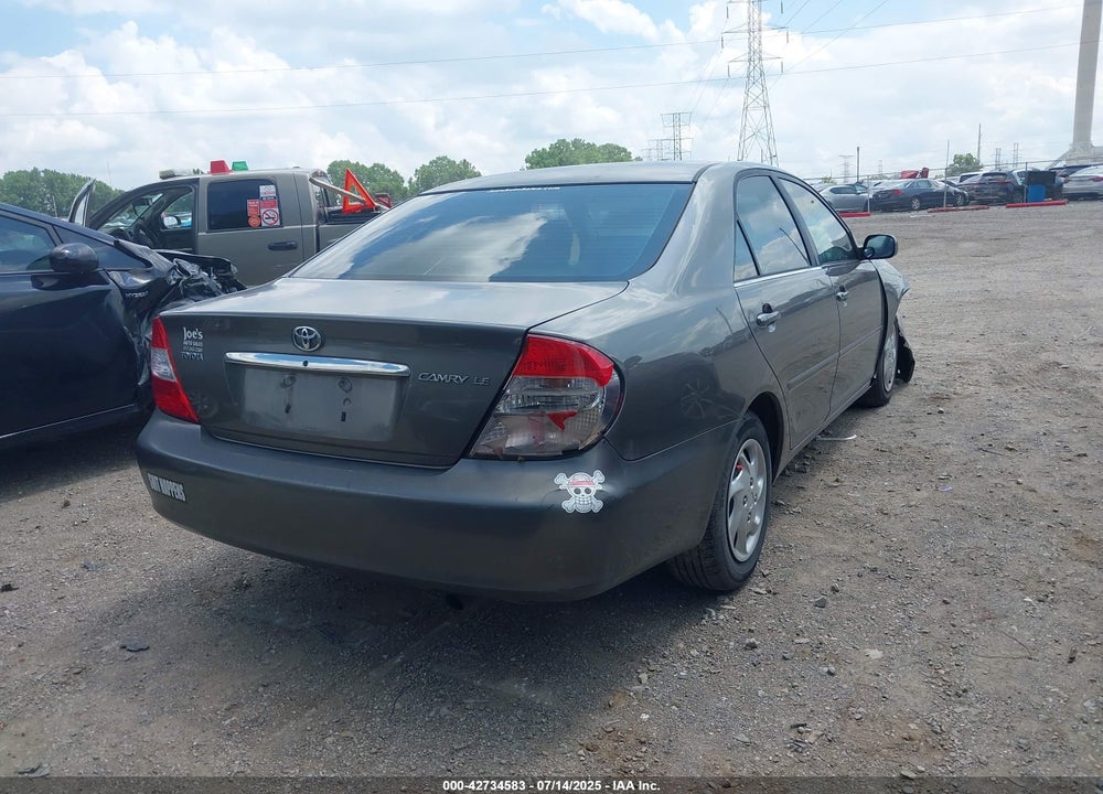 2004 TOYOTA CAMRY LE VIN: 4T1BE32K44U934232