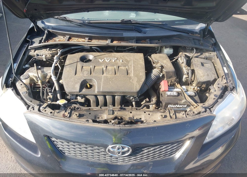 2010 TOYOTA COROLLA VIN: 1NXBU4EE1AZ208743