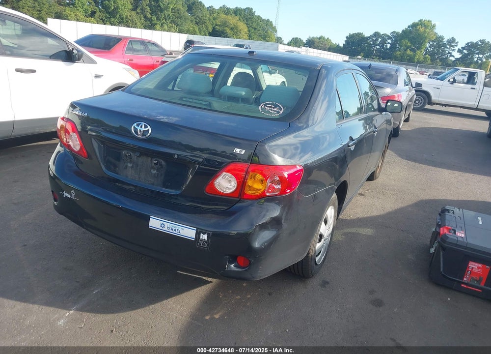 2010 TOYOTA COROLLA VIN: 1NXBU4EE1AZ208743
