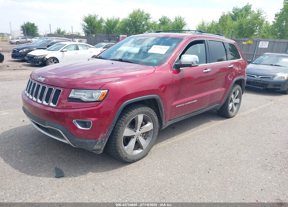 2014 JEEP GRAND CHEROKEE VIN: 1C4RJFBM3EC542576