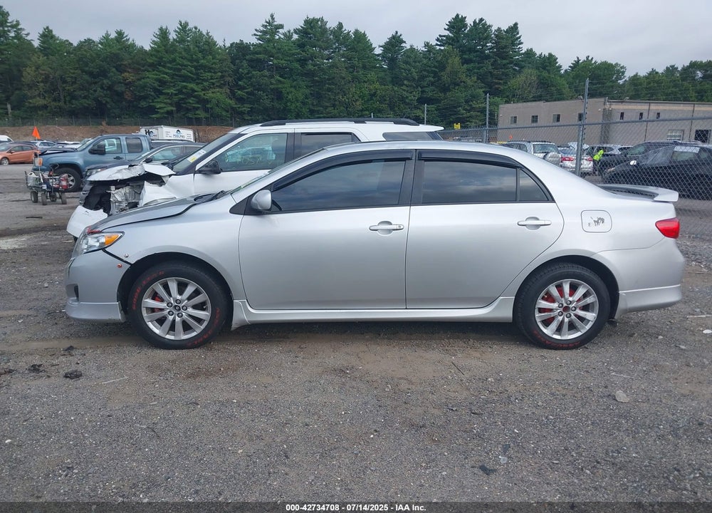 2009 TOYOTA COROLLA VIN: 1NXBU40E99Z062854
