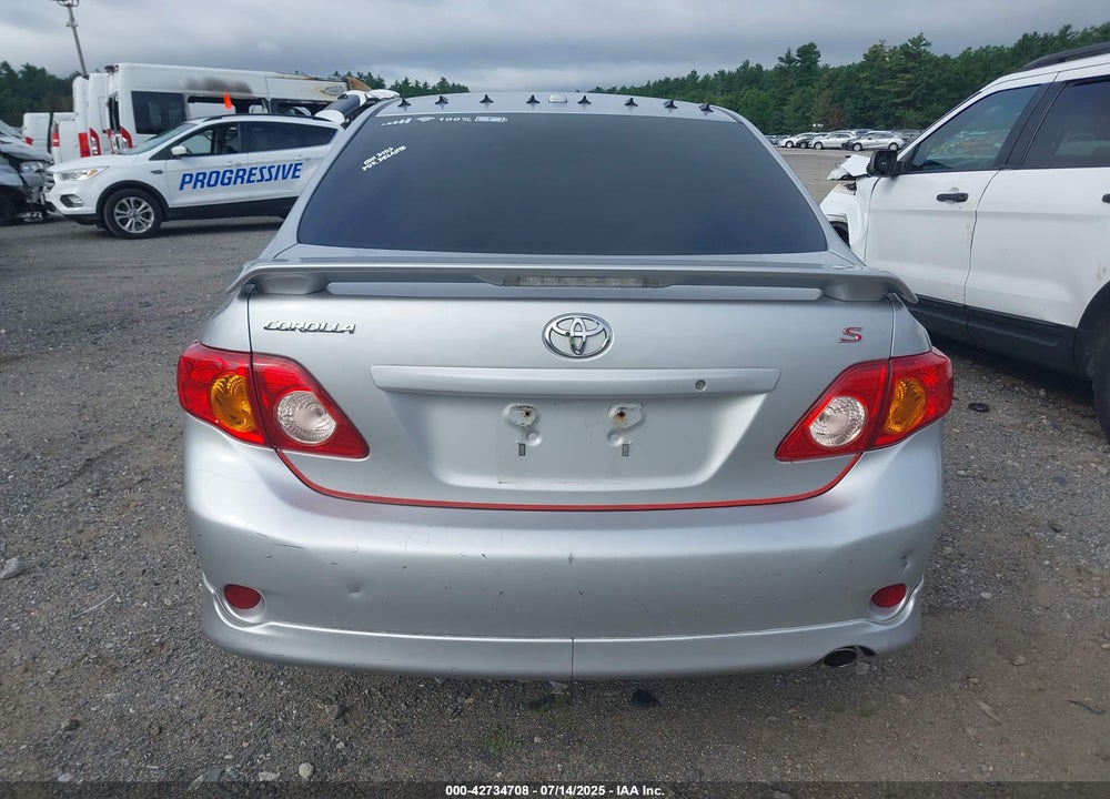 2009 TOYOTA COROLLA VIN: 1NXBU40E99Z062854