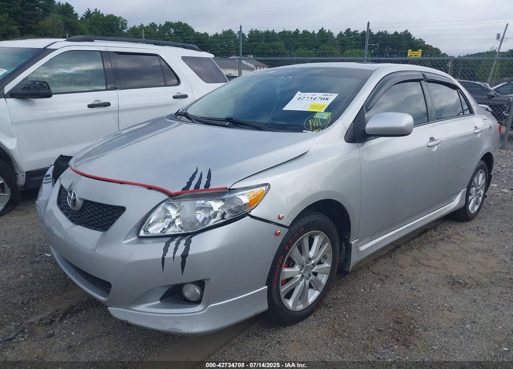 2009 TOYOTA COROLLA VIN: 1NXBU40E99Z062854