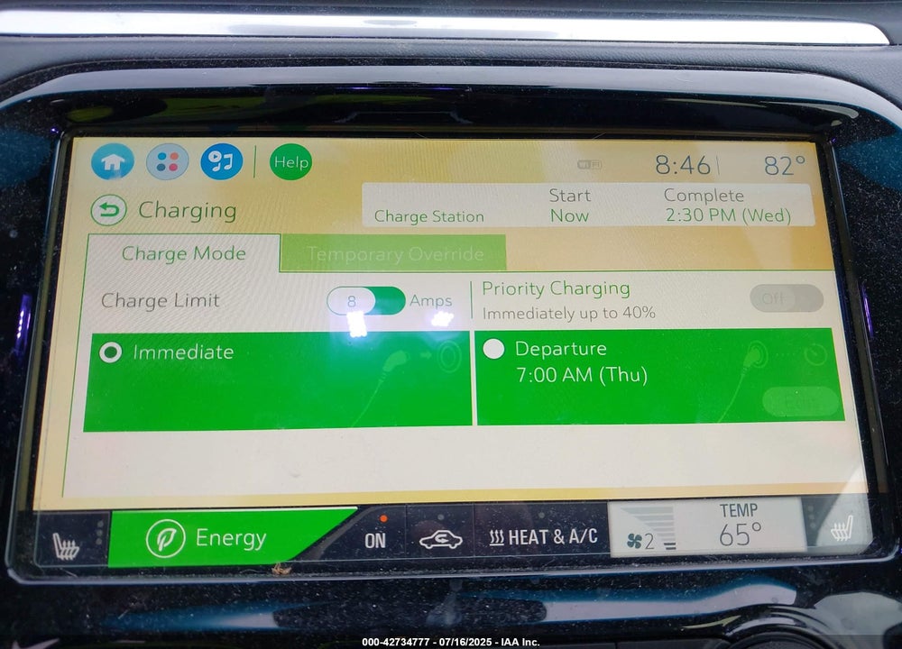 2017 CHEVROLET BOLT EV VIN: 1G1FX6S05H4184600