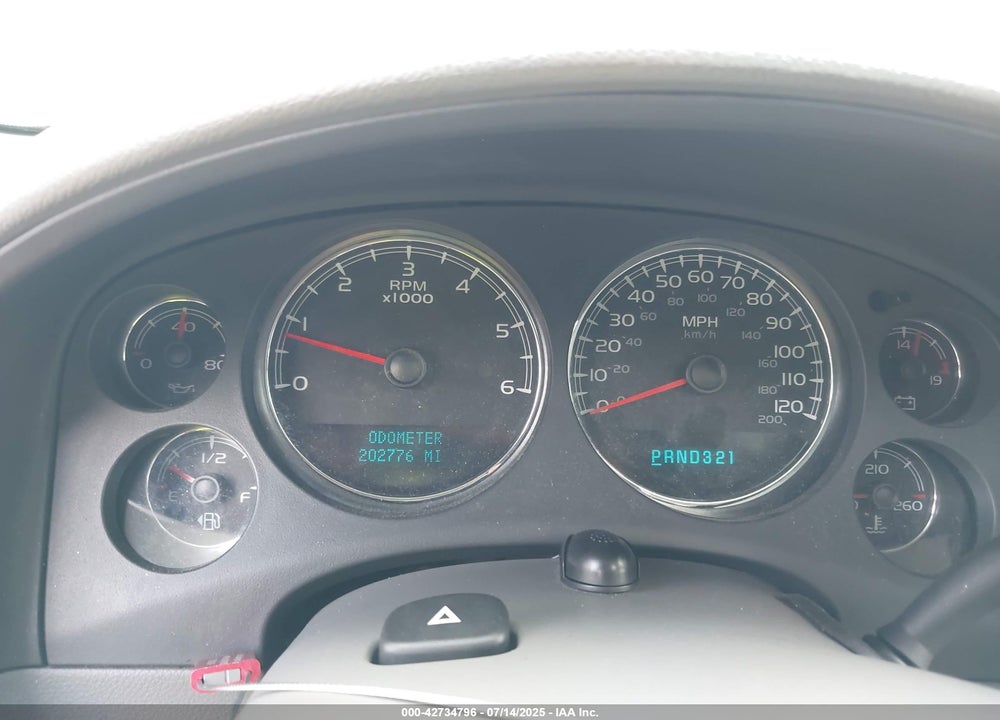 2007 CHEVROLET TAHOE LT VIN: 1GNFK130X7R265057