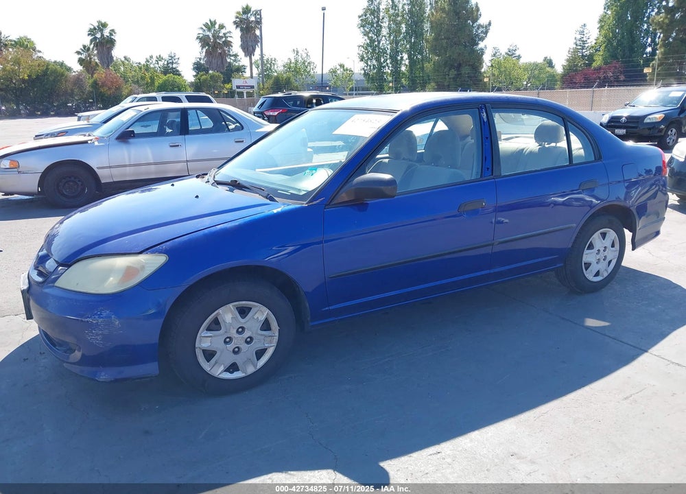 2004 HONDA CIVIC VP VIN: 1HGES16344L003335