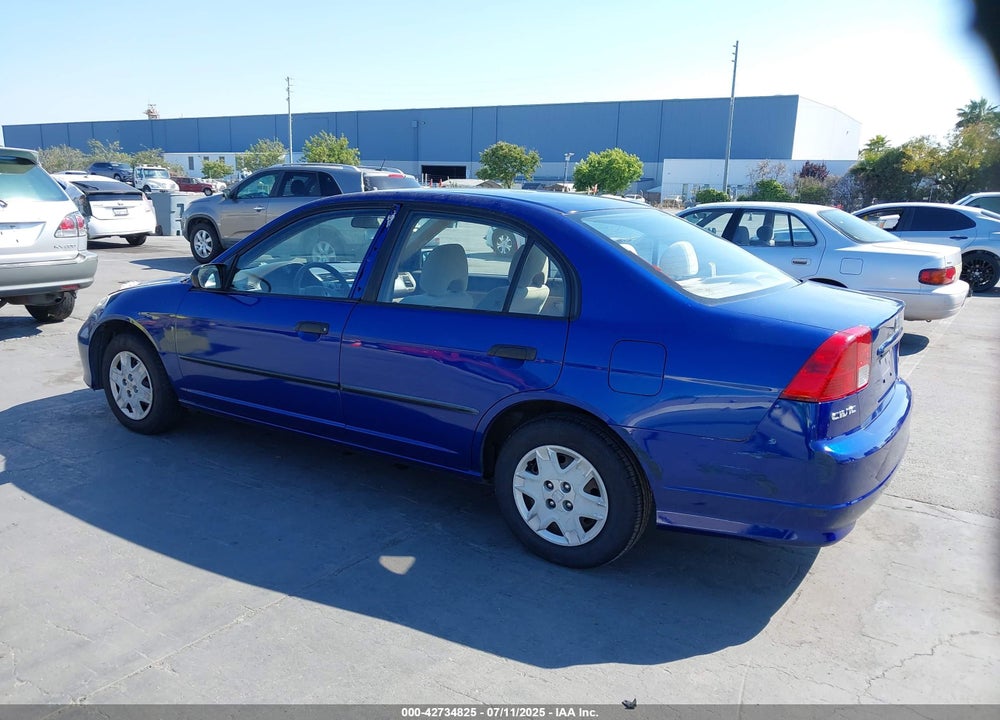 2004 HONDA CIVIC VP VIN: 1HGES16344L003335