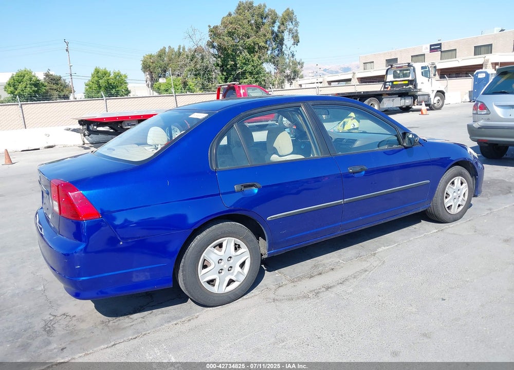 2004 HONDA CIVIC VP VIN: 1HGES16344L003335
