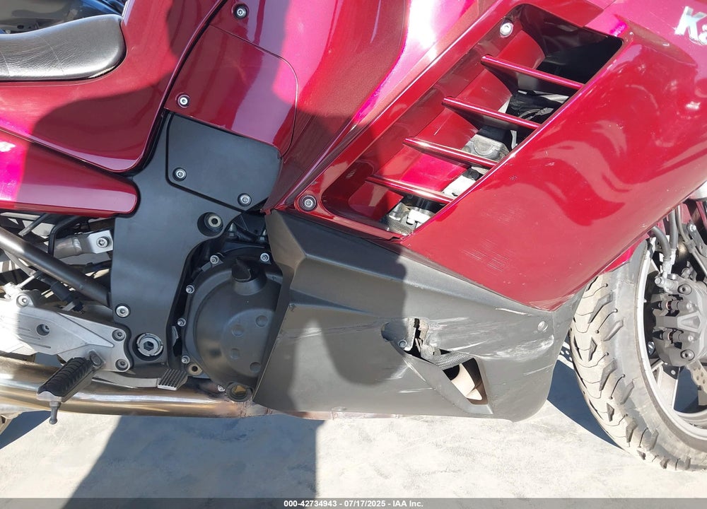 2009 KAWASAKI ZG1400 A VIN: JKBZGNA169A019477