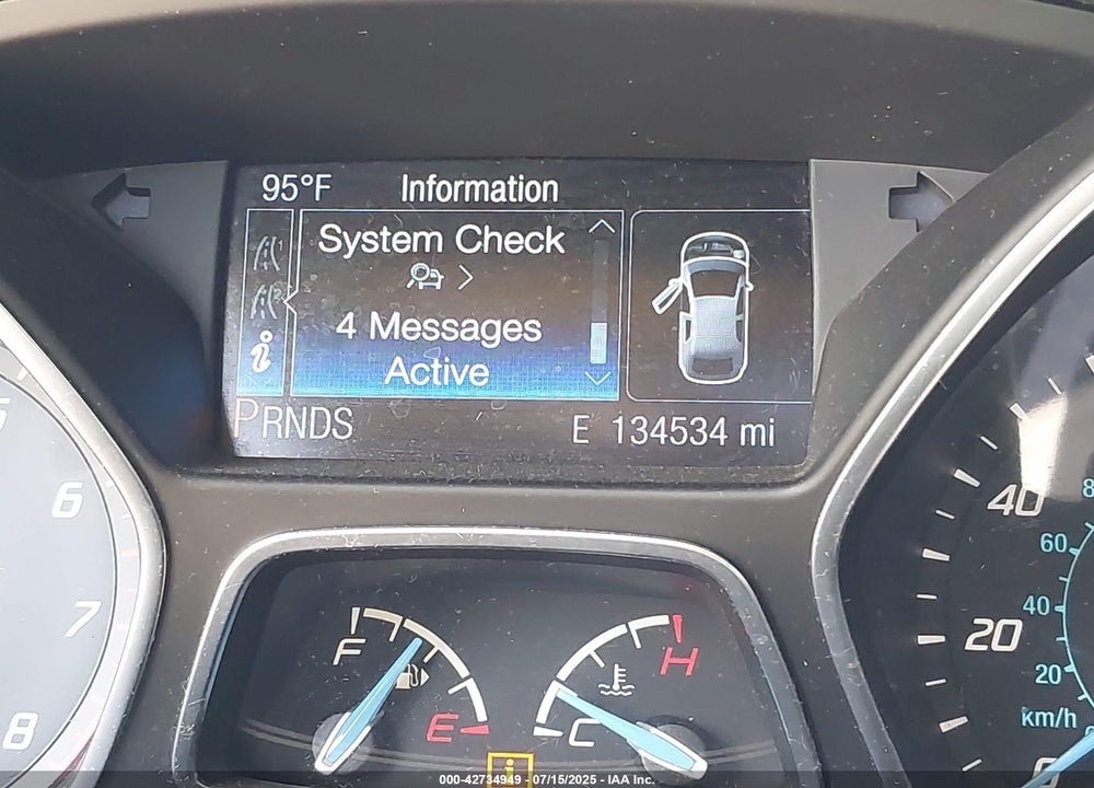 2014 FORD FOCUS TITANIUM VIN: 1FADP3J29EL368283