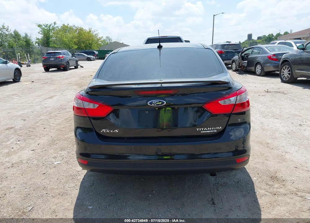 2014 FORD FOCUS TITANIUM VIN: 1FADP3J29EL368283