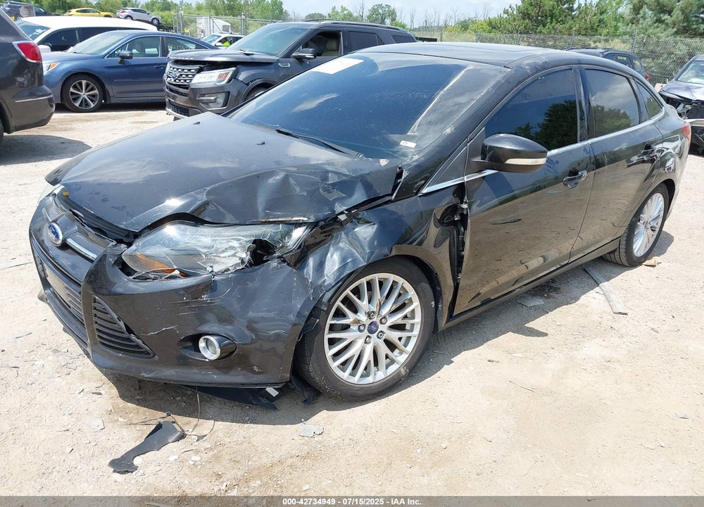 2014 FORD FOCUS TITANIUM VIN: 1FADP3J29EL368283