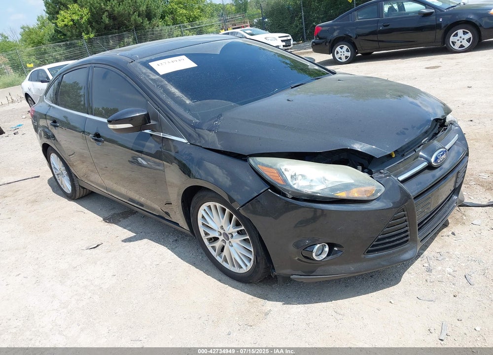 2014 FORD FOCUS TITANIUM VIN: 1FADP3J29EL368283