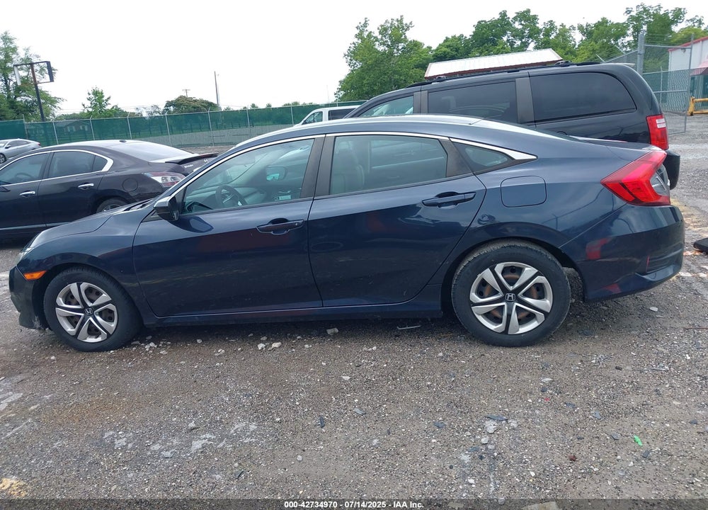 2018 HONDA CIVIC VIN: 19XFC2F59JE016612