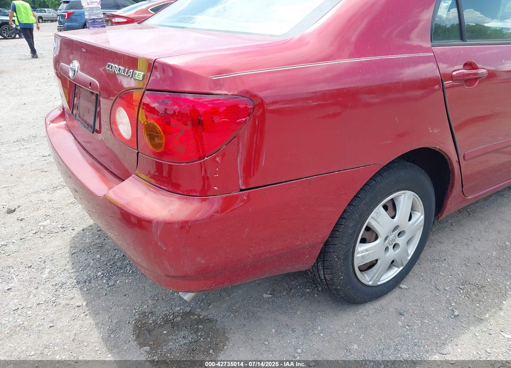 2007 TOYOTA COROLLA LE VIN: JTDBR32E570113719