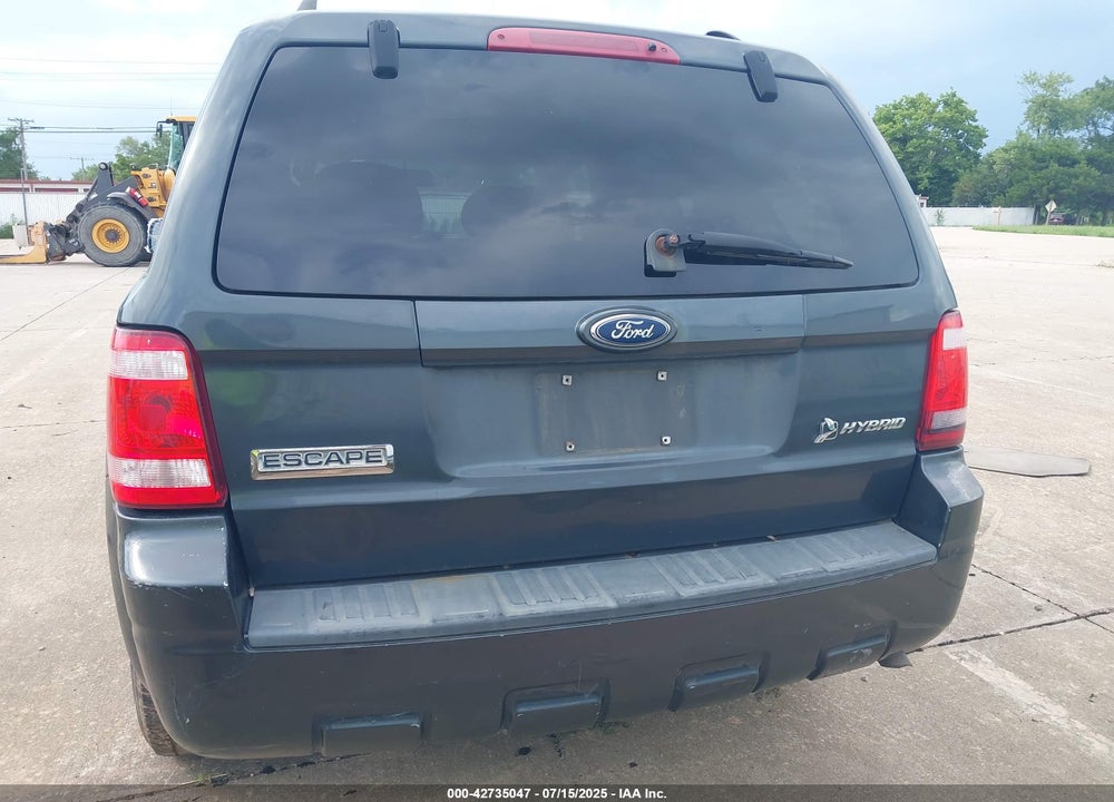 2009 FORD ESCAPE HYBRID LIMITED VIN: 1FMCU49319KC97511