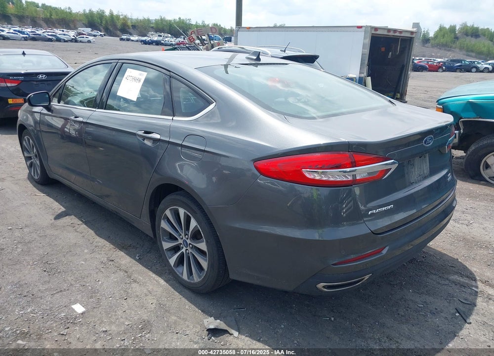 2019 FORD FUSION VIN: 3FA6P0T99KR101658