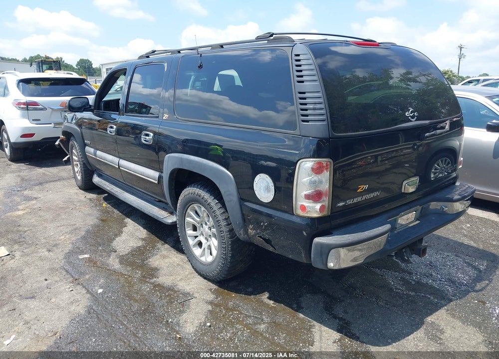 2000 CHEVROLET SUBURBAN 1500 LT VIN: 3GNFK16T7YG126026