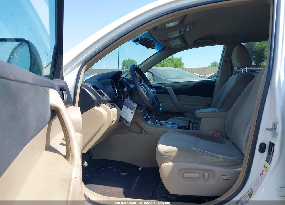 2013 TOYOTA HIGHLANDER VIN: 5TDZK3EH7DS128272