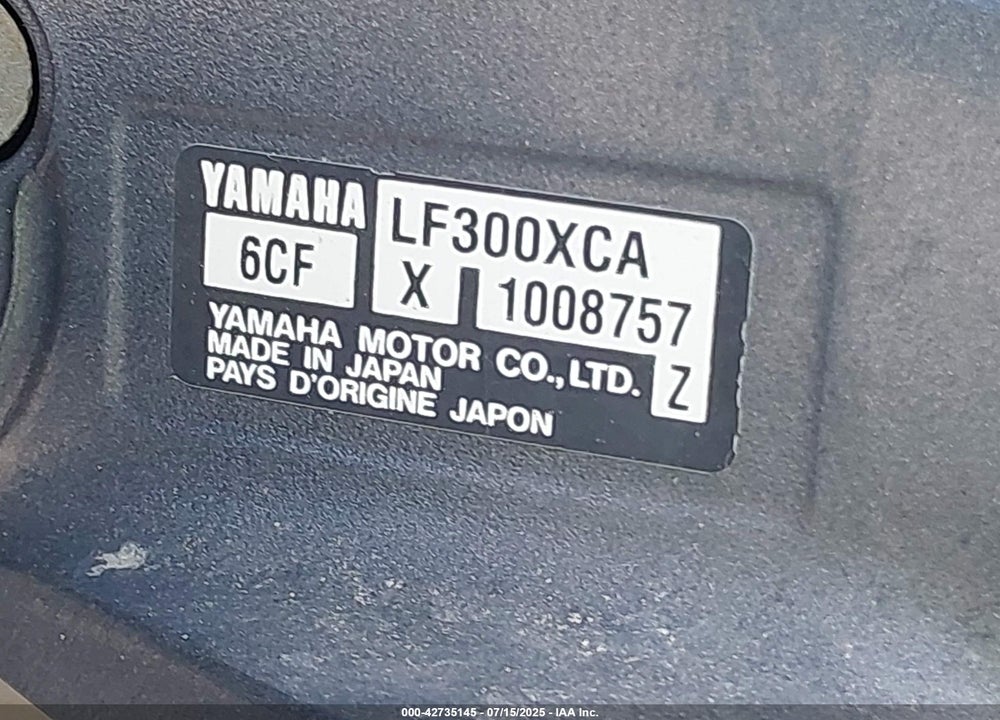 2020 RELEASE OTHER VIN: SXE6K061J920