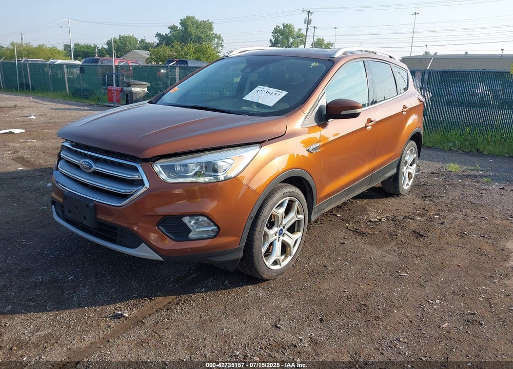 2017 FORD ESCAPE TITANIUM VIN: 1FMCU9J96HUE04925