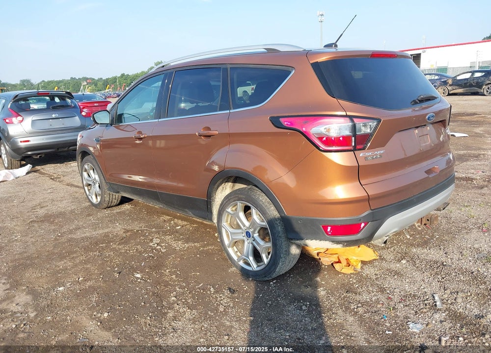 2017 FORD ESCAPE TITANIUM VIN: 1FMCU9J96HUE04925