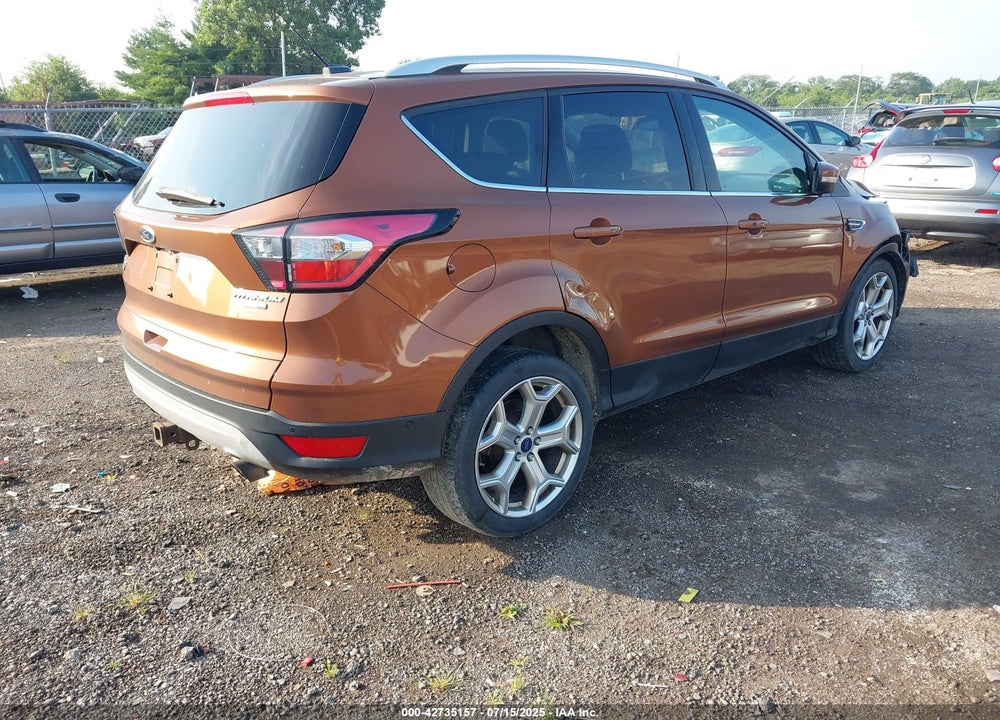 2017 FORD ESCAPE TITANIUM VIN: 1FMCU9J96HUE04925