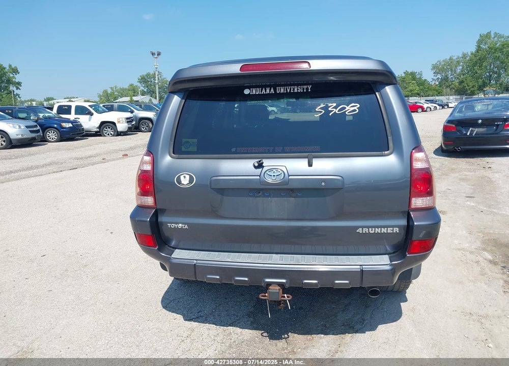 2005 TOYOTA 4RUNNER SR5 V6 VIN: JTEBU14R958038391