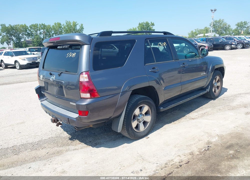 2005 TOYOTA 4RUNNER SR5 V6 VIN: JTEBU14R958038391