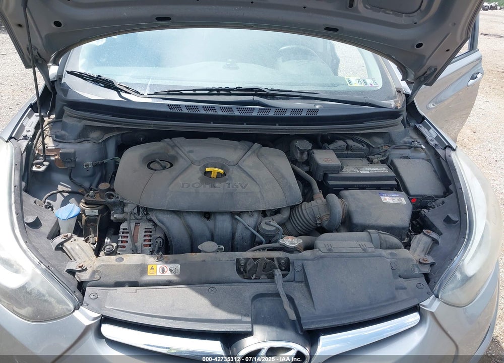 2016 HYUNDAI ELANTRA VIN: KMHDH4AE7GU543730