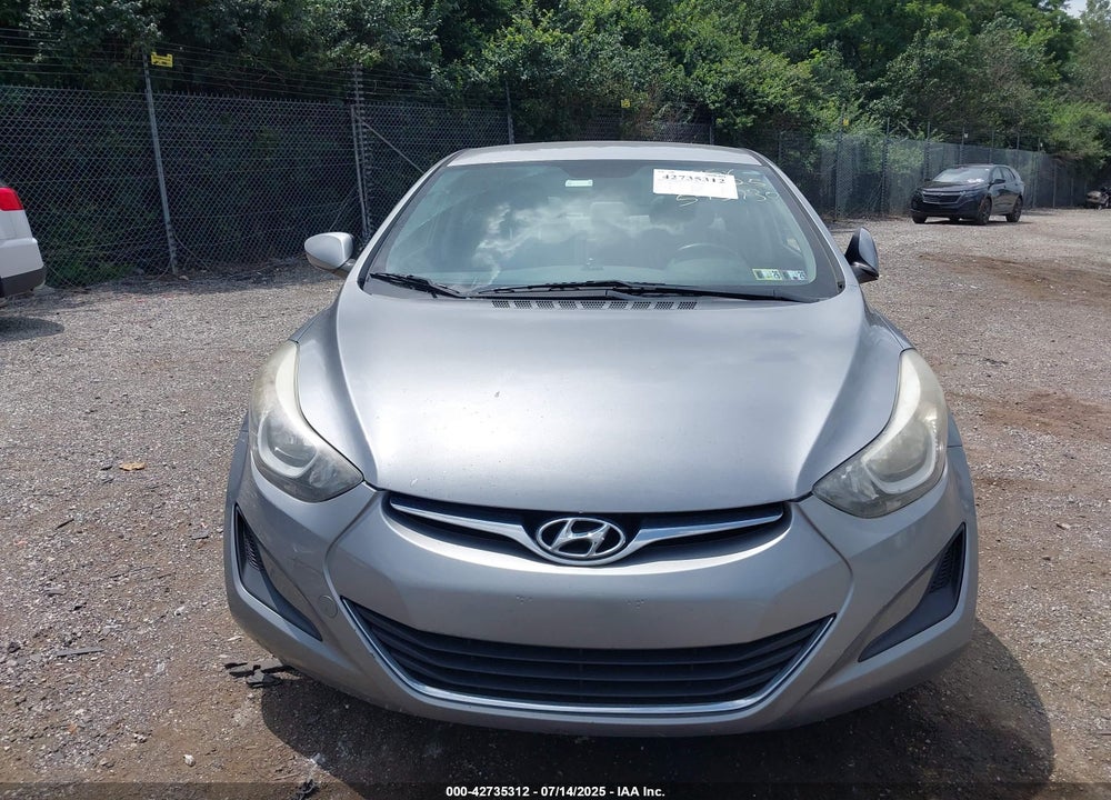 2016 HYUNDAI ELANTRA VIN: KMHDH4AE7GU543730