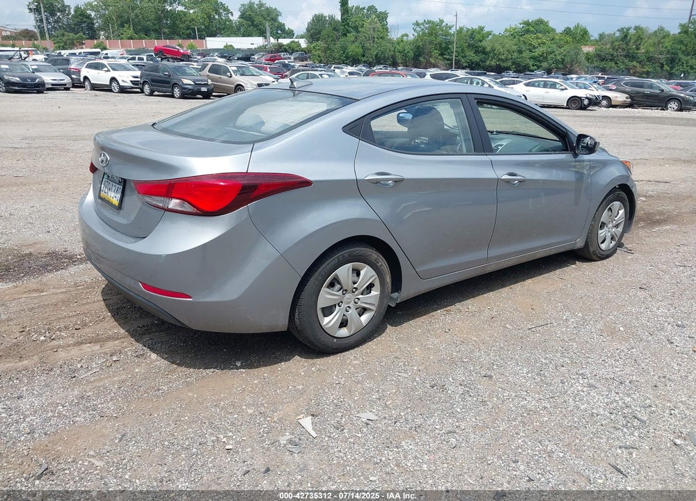 2016 HYUNDAI ELANTRA VIN: KMHDH4AE7GU543730