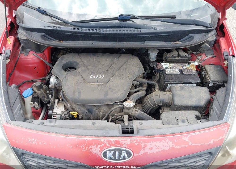 2013 KIA RIO VIN: KNADM4A37D6098997
