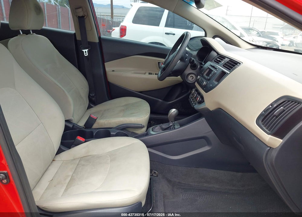 2013 KIA RIO VIN: KNADM4A37D6098997