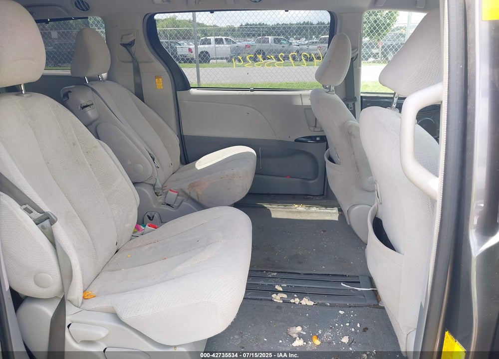 2014 TOYOTA SIENNA LE V6 8 PASSENGER VIN: 5TDKK3DC3ES435091