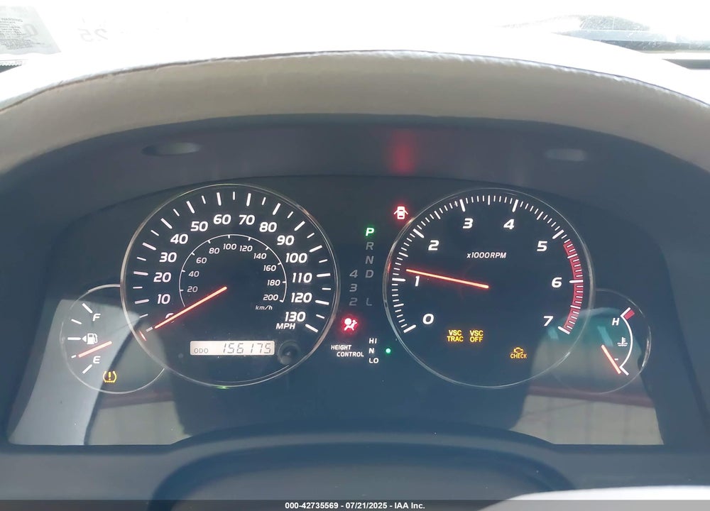 2004 LEXUS GX 470 VIN: JTJBT20X440047771