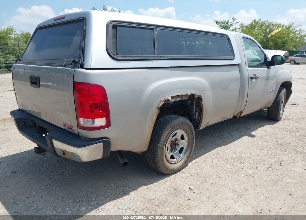 2008 GMC SIERRA 1500 VIN: 1GTEC14C78Z224266