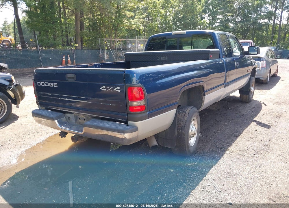 2000 DODGE RAM 2500 ST VIN: 1B7KF2360YJ184851