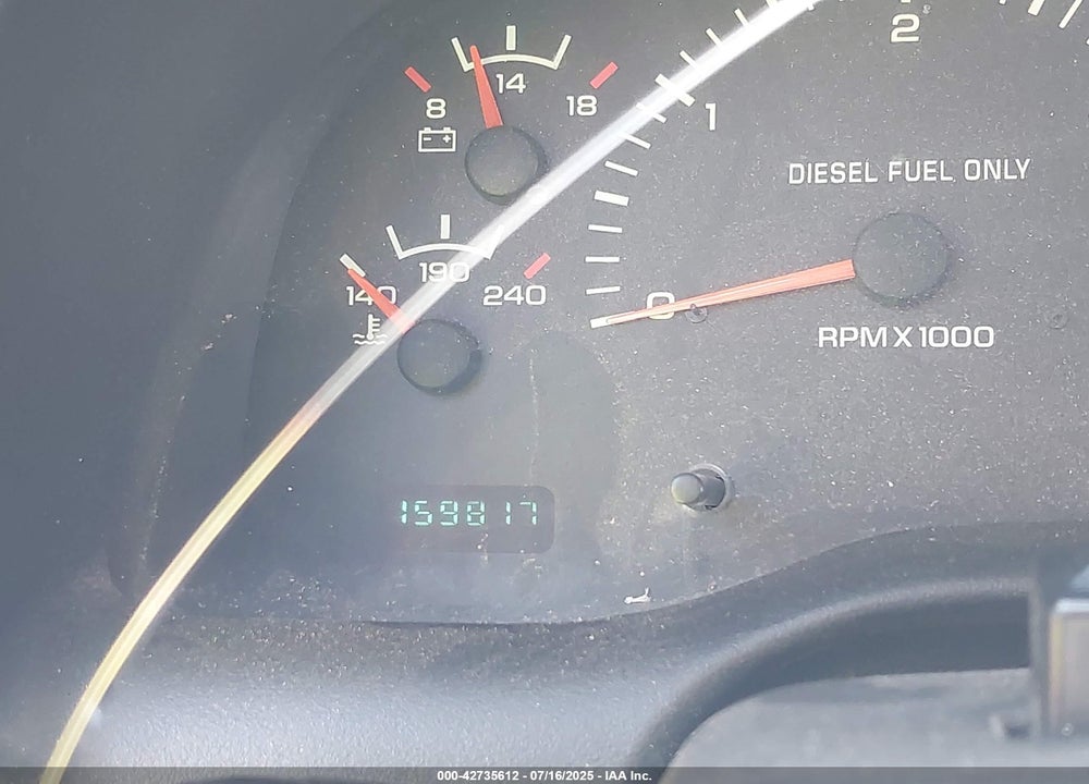 2000 DODGE RAM 2500 ST VIN: 1B7KF2360YJ184851