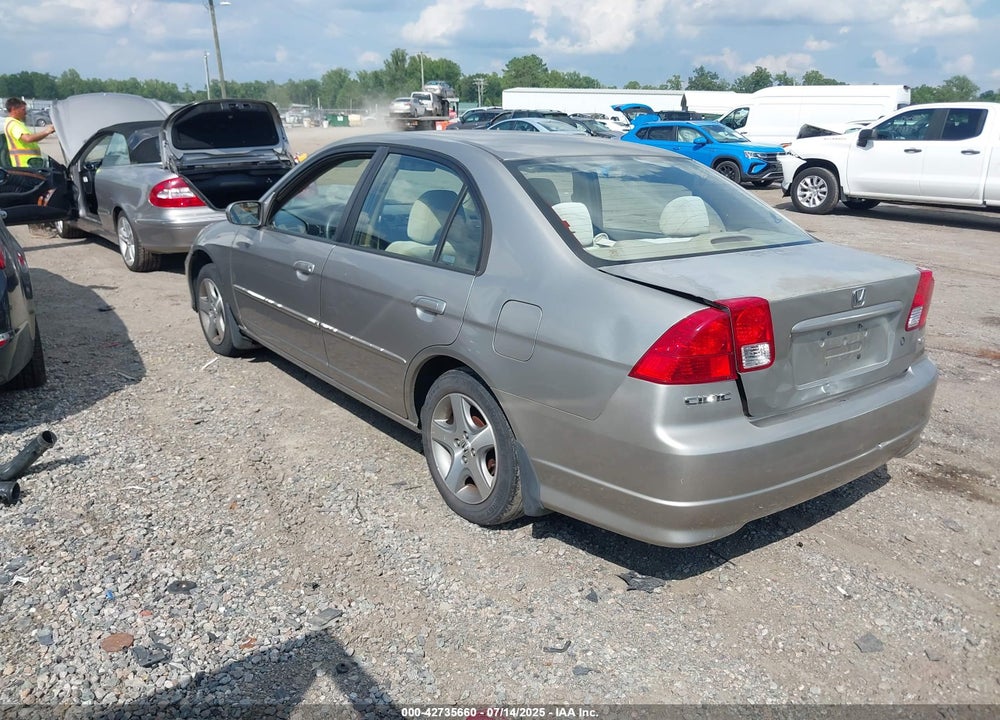 2005 HONDA CIVIC VIN: 1HGES26715L007515