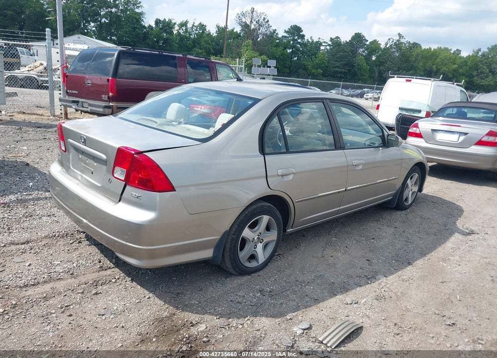 2005 HONDA CIVIC VIN: 1HGES26715L007515