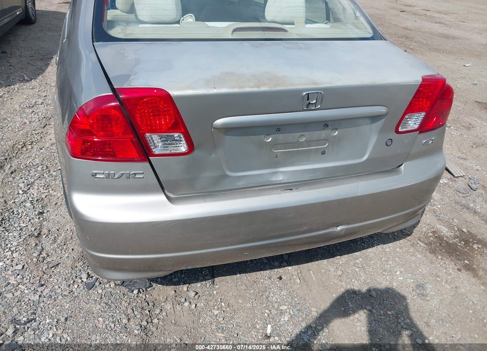 2005 HONDA CIVIC VIN: 1HGES26715L007515
