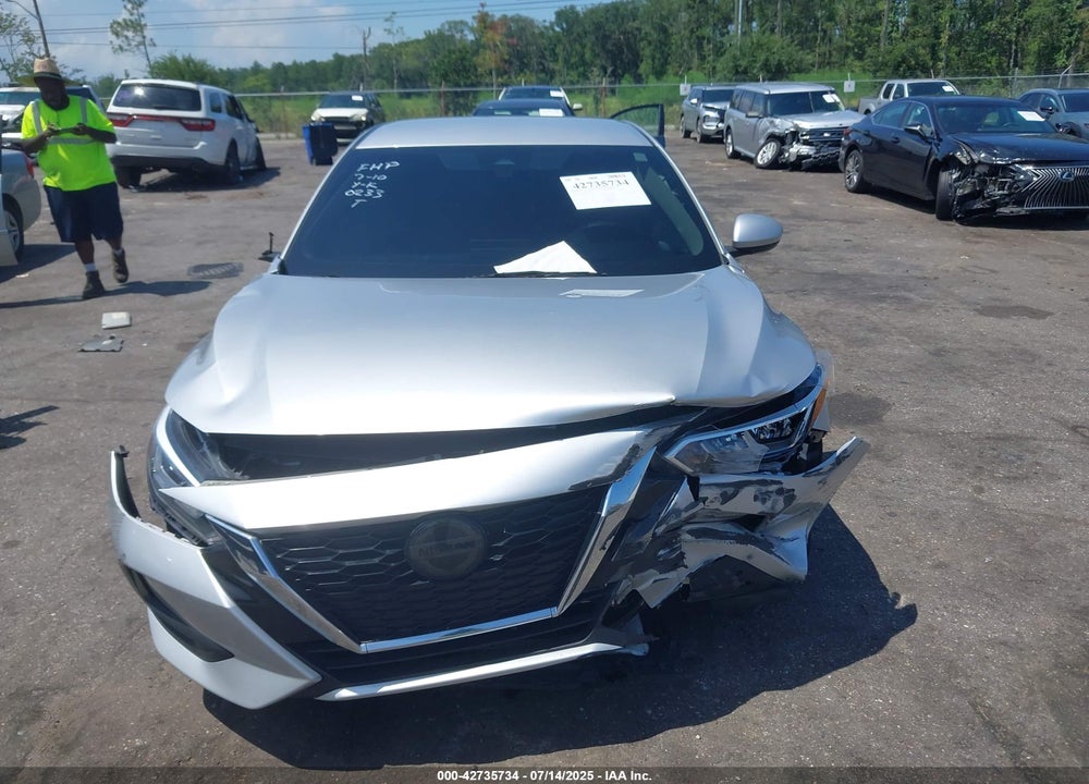 2022 NISSAN SENTRA VIN: 3N1AB8BV9NY280233