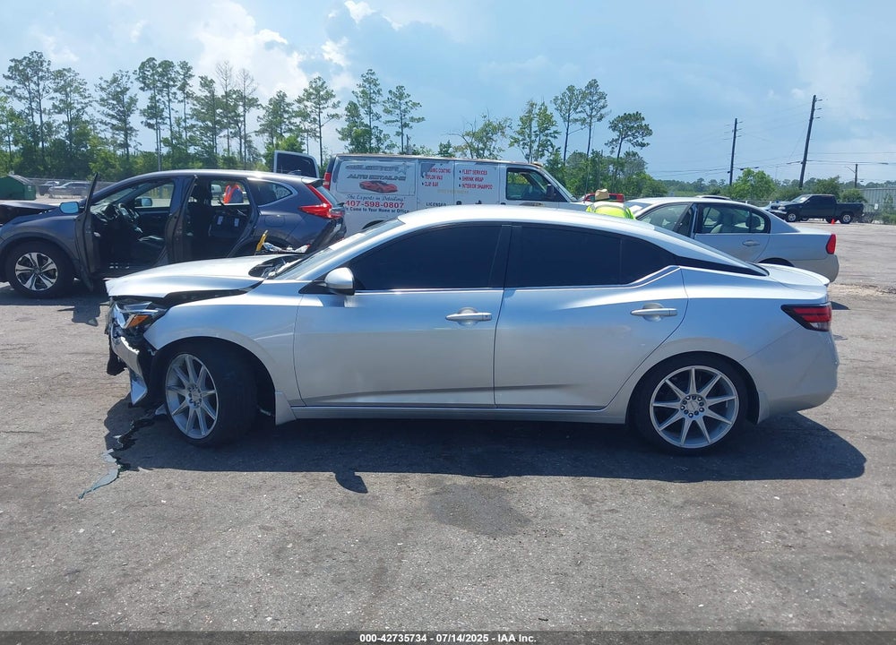 2022 NISSAN SENTRA VIN: 3N1AB8BV9NY280233