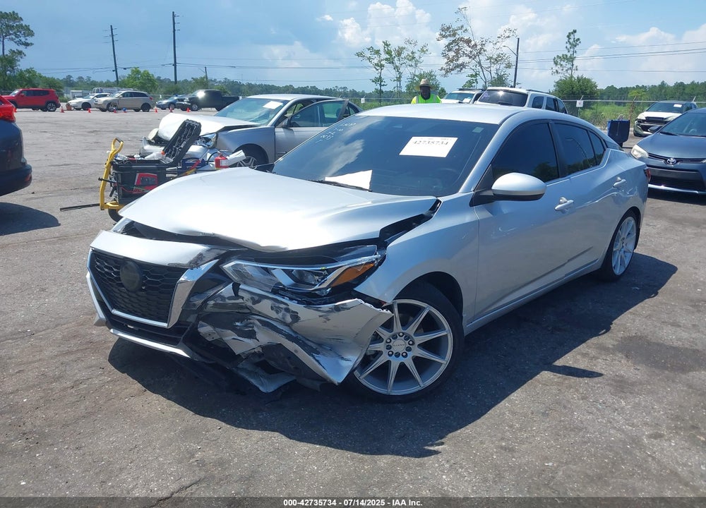 2022 NISSAN SENTRA VIN: 3N1AB8BV9NY280233