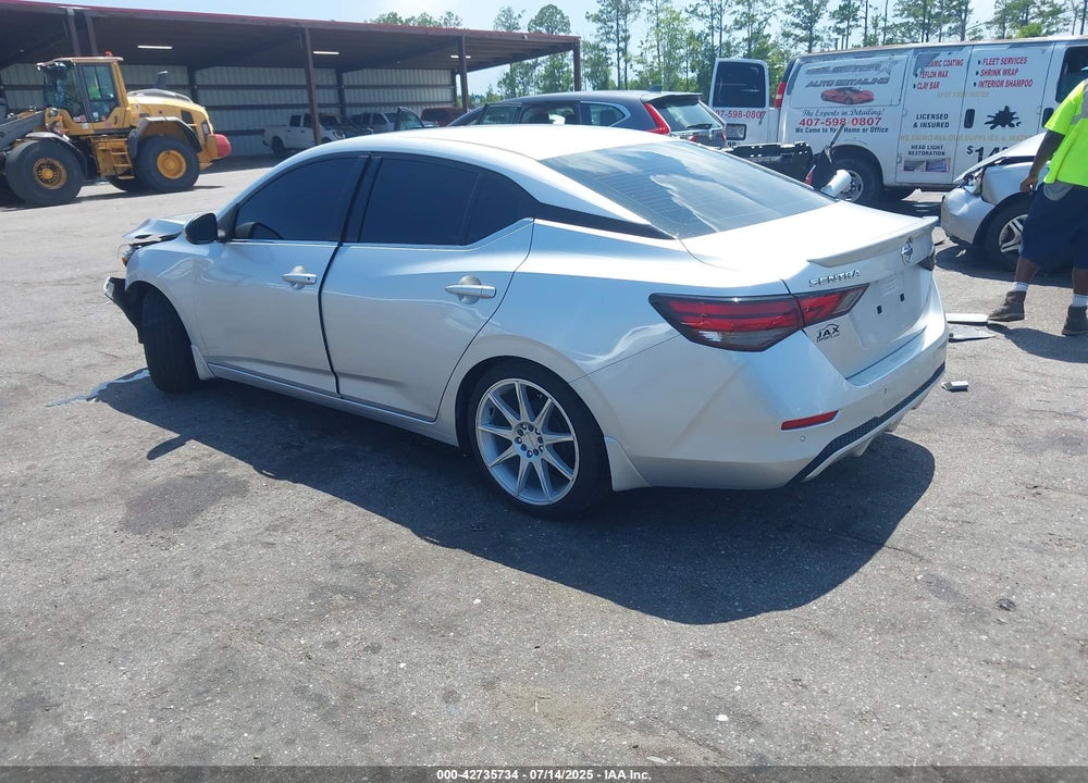 2022 NISSAN SENTRA VIN: 3N1AB8BV9NY280233