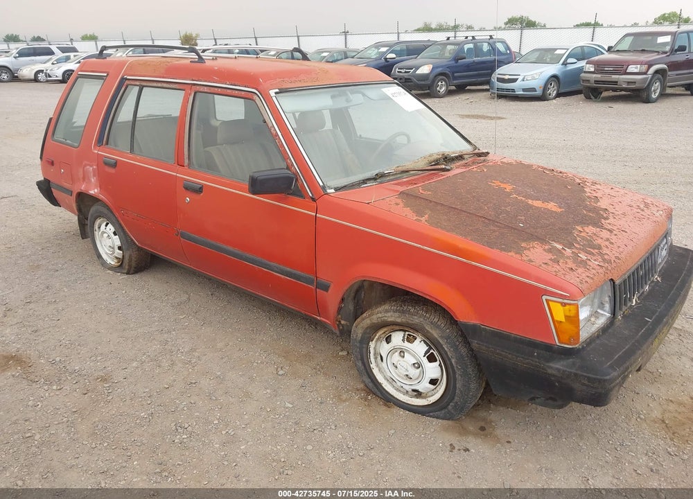 1983 TOYOTA TERCEL DELUXE VIN: JT2AL32W5D0025165