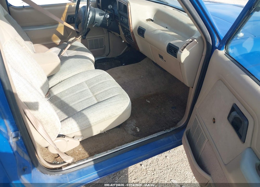 1989 FORD RANGER VIN: 1FTCR10TXKUB25585