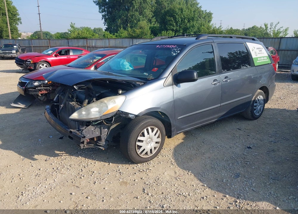 2007 TOYOTA SIENNA VIN: 5TDZK23C47S084883